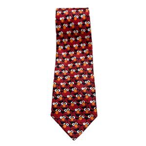 Vintage|Sesame Street Tie|Elmo‎ Faces